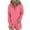 Watermelon Red womens 2 piece sets, variant on Womens Sweatsuits Set 2 Piece Outfits for Women Fashion Drawstring Button Hoodies Sweatshirt Shorts Lounge Sets Casual Solid Sports Hooded Tracksuit Sets with Pocket