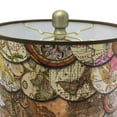thumbnail image 4 of Royal Designs  Antique Brass Lamp with Vintage World Maps Lamp Shade 1 Light, 4 of 8