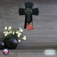 thumbnail image 3 of Memorial Wooden Wall Cross 8x11 Cardinal Bereavement Gift for Loss on Loved One – Believe Your Loved One Is Near, 3 of 34
