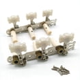 thumbnail image 4 of 2X One Pair Guitar Tuning Pegs Machine Tuners White for Classic Guitar Guitar Part Accessories, 4 of 7