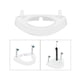 thumbnail image 2 of Soporte para cabezales de cepillo de dientes eléctrico, base para cepillo de dientes con funda para Oral B, 2 of 6
