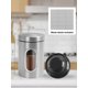 thumbnail image 3 of 3 Piece Kitchen Canister Set Silver, 3 of 5