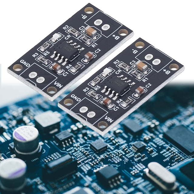 NiMH Battery Charging Module, Battery Charging Board Module 2Pcs Stable 4.5V 1A Lightweight Compact Durable for CV Charging Module MRB048E,MRB048F