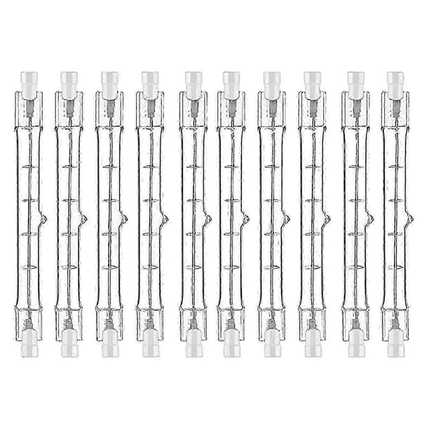 R7s Halogen Light Bulb 118 Mm 200 W 230 V Pack Of 10 Halogen Rod R7s Halogen Bulb R7s Dimmable Halo -Yx