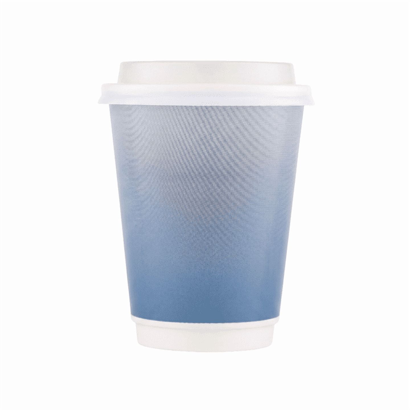 Great Value 12 oz Insulated Hot Cups with Lids, 40 Count