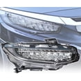 thumbnail image 7 of SEBLAFF Headlight Replacement for 10TH Gen Honda Civic Sedan/Coupe/Hatchback/Type R 2016 2017 2018 2019 Passenger Side Headlamp with LED DRL Normal HO2502176 HO2503173, 7 of 7