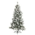 thumbnail image 5 of Home Heritage Snowdrift 6.5' PreLit Artificial Christmas Tree, Green, 5 of 9