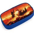 thumbnail image 2 of Evangelion EVA Pencil Case D Custom Print Blue, 2 of 4