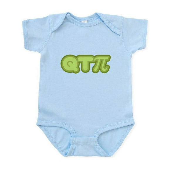 CafePress - Qtpi (Green) Infant Bodysuit - Baby Light Bodysuit, Size Newborn - 24 Months