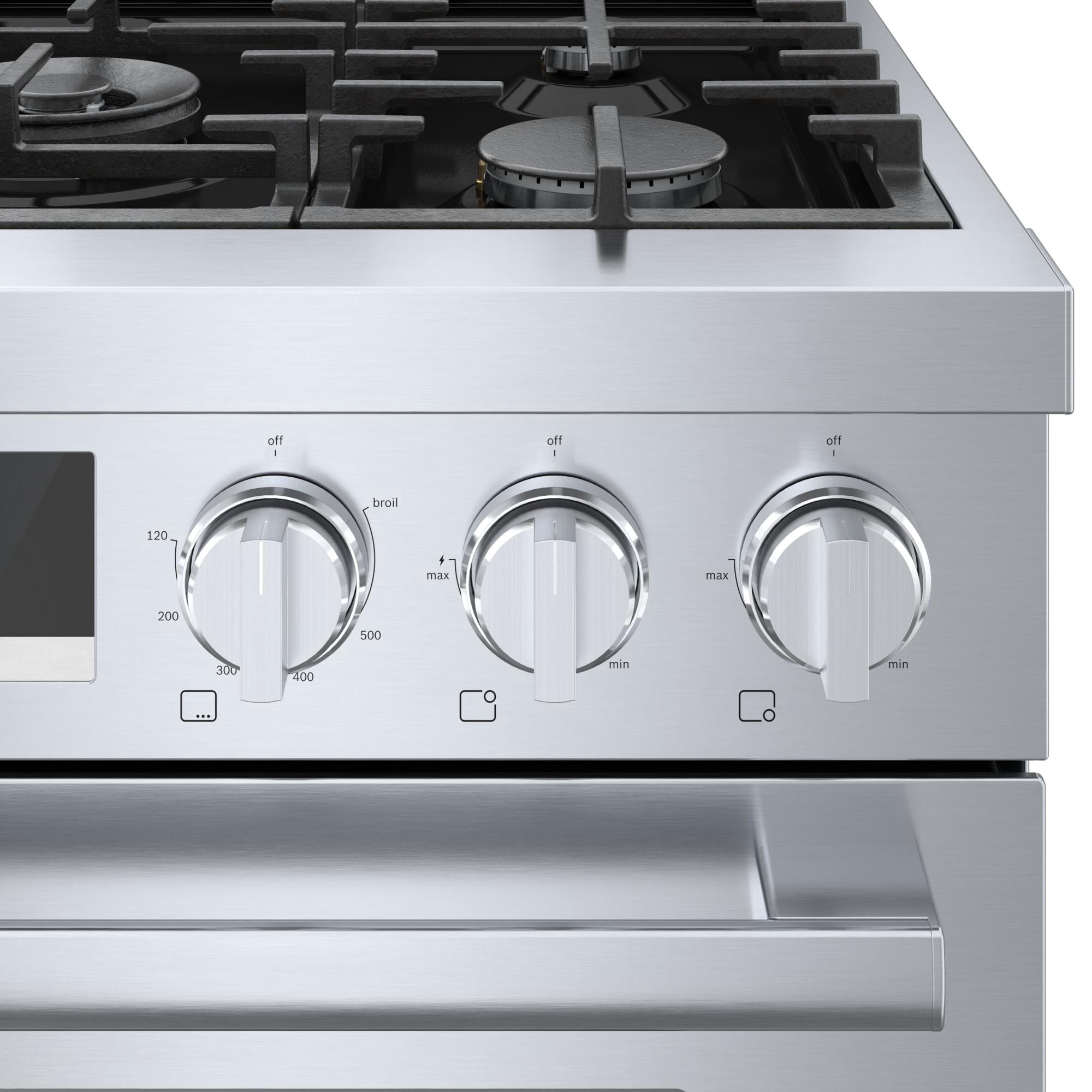 BOSCH 800 Series Gas Freestanding Range 30'' Stainless Steel HGS8055UC HGS8055UC
