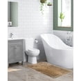 thumbnail image 2 of Alfombra de baño estilo shaggy de Freemont en dorado de 17 x 24 pulg. Olivia Gray RGF06731, 2 of 2