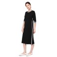 thumbnail image 3 of Womens Striped Rib Trimmed Shifra Dress, 3 of 3