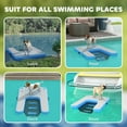 thumbnail image 4 of CoSoTower Floating Boat Ramp for Swimming Pets Up to 200 lbs, for Pool, Lake, Boat, Dock, 4 of 7