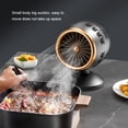 thumbnail image 4 of Advancent Mini Campana Extractora de bajo ruido, portátil, para barbacoa, olla caliente, permite llevar ventilador alto y humo con compacto Cocina y Comedor campana extractora, 4 of 6