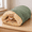 Sage Green, variant on 4 in 1 Self Warming Burrow Cat Bed – Hideaway Sleeping Cuddle Cave for Cats & Dogs, Faux Suede & Fur, Machine Washable, 4 Patterns