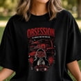 thumbnail image 4 of Fan Obsession Movie Shirt, One Wish Willow Graphic Tee, Red and Black Gothic Horror T-Shirt, Vintage Thriller Film Fan Gift, 4 of 9