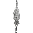 thumbnail image 2 of JOYARIS Pulsera Santa Muerte Lisa Esclava Plata Solida Ley 925 Talla Largo/Ancho: 18 cm x 4 mm PT-0000699, 2 of 4