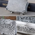 thumbnail image 5 of Caja de joyería Vintage con forma de rosa, soporte de almacenamiento de baratijas pequeñas, caja organizadora de recuerdos para anillos, pendientes, collar, tesoro, 5 of 5
