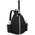 thumbnail image 4 of Tennis Racket Bag Multi Functional Lightweight Badminton Racket Crossbody Bag Pickleball Paddle Bag Accessories Polyester, 4 of 8