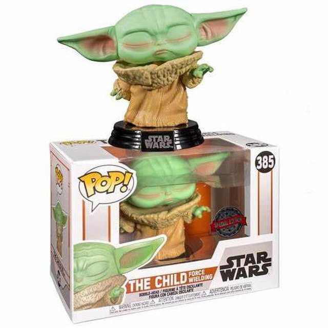 FUNKO-figuras de acción de Star Wars Para Niños, muñecos de vinilo con colgante, cabeza Bobble, modelo Yoda Baby, #368, #370, #378, #379, #398