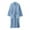 Blue, variant on yievot Robes for Women Bathrobe Fuzzy Mid Length Bath Robe Belted Solid Color Plush Kimono Robe with Pockets Soft Winter Spa Robes