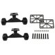 thumbnail image 1 of 2 Sets Skate Board Wheels Aluminum Alloy Skateboard Trucks Rubber Four-Wheel Longboard Parts Mini Cr, 1 of 5