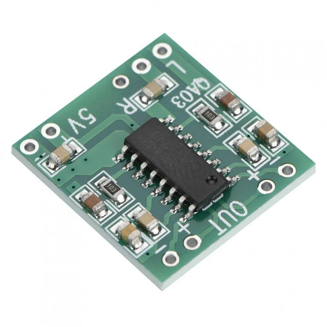 Amplificador electrónico, 6 piezas Super pequeño 3W+3W Placa de amplificador de audio Módulo amplificador de potencia Materiales ecológicos