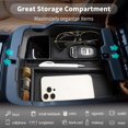 thumbnail image 4 of shiyou-for 2021-2024 Chrysler Pacifica Pinnacle Center Console Organizer Tray for 2021-2024 Chrysler Pacifica Pinnacle Middle Console Armrest Tray Storage Box 2024 Pacifica Pinnacle Accessory, 4 of 4