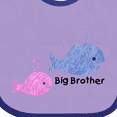thumbnail image 4 of Inktastic Big Brother with Lil' Sister Boys Baby Bib, 4 of 4