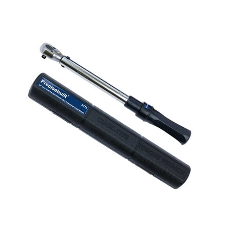 

Precisebuilt 3/8 Drive 10-80 ft-lb (20.4-115 Nm) Dual-Direction Click Professional Torque Wrench