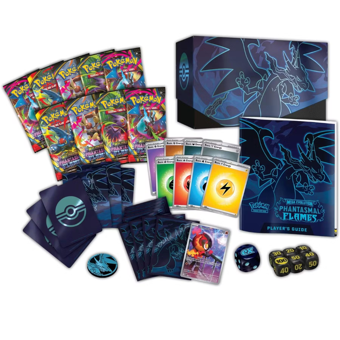 Pokemon Trading Card Game Phantasmal Flames Elite Trainer Box