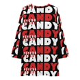 thumbnail image 3 of Psycho Candy Robe à Manches Longues style Coréen Élégante Robes de Soirée pour Femmes Robes d'Été 2024, 3 of 4