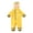 Yellow-969, variant on Thermally Insulated, Breathable Raincoat, Waterproof, Windproof, for Kids, Lightweight, Hooded Design, One-piece, Outdoor Gear, School Uniform, Travel, ASTM Certified, Durable Polyester, Rain
