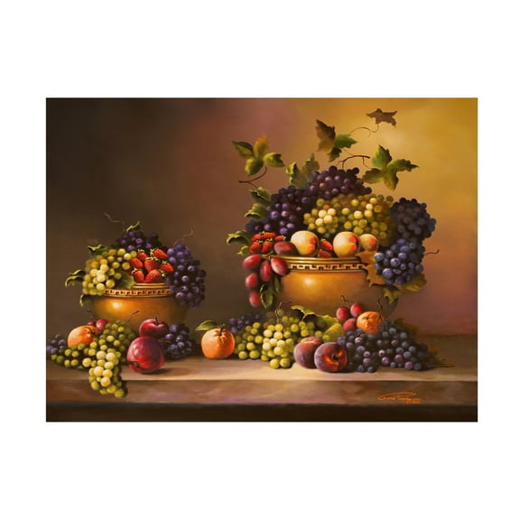 Trademark Fine Art 'Fresh From The Garden' Canvas Art by Geno Peoples
