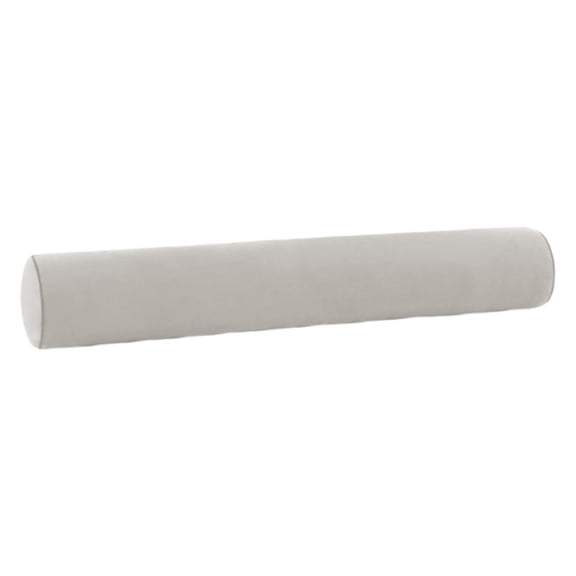 Almohada corporal para adultos, redonda, con rollo cervical y funda extraíble, soporte cervical cilíndrico para quienes duermen de lado, para sala de Caqui