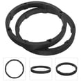 thumbnail image 2 of BESTONZON 4Pcs Black Car Speaker Gasket Rings Easy Install Automotive Speaker Spacers, 2 of 6