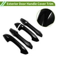 thumbnail image 4 of Cubierta de manija de puerta exterior trim delantera izquierda, delantera derecha, trasera izquierda, trasera derecha para Kia K5 LX LXS GT-Line EX GT 2020-2025 Negro brillante, 4 of 7