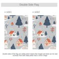 thumbnail image 4 of Yayeee Garden Flag 28" x 40" Double Sided Outdoor Yard Lawn Holiday Decorations, Gray Cartoon Houses, 4 of 6