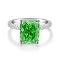 thumbnail image 1 of Women's S925 Sterling Silver Promise Rings, Colorful Simple High Carbon Diamond Rings, Engagement Rings For Mother's Day Valentine's Day Birthday Enga, 1 of 1