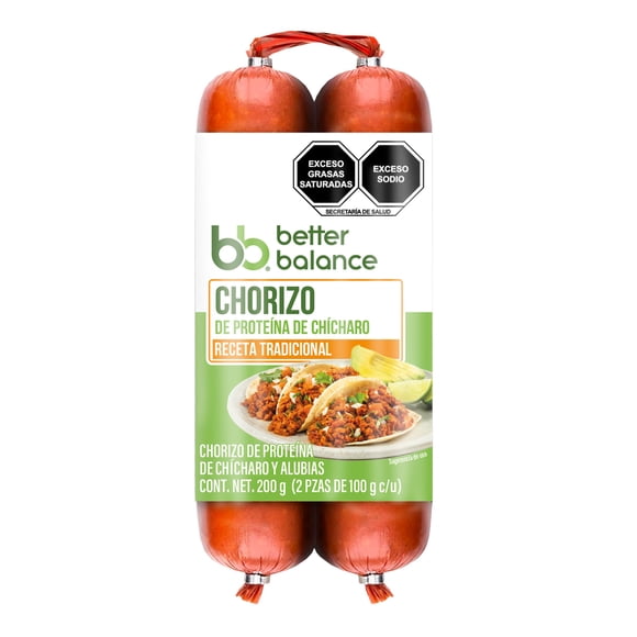 Chorizo vegano Better Balance 200 g