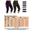 thumbnail image 2 of High Waisted Yoga Pants for Women with Pocket Leggings for Workout Cropped Trousers for Yoga Sport Athletic, 2 of 2