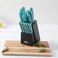 thumbnail image 3 of Cuchillos Oster Evansville set de 14 piezas con block de madera, 3 of 4