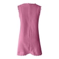 thumbnail image 5 of Cameland Robe d'Été pour Femmes Robe de Plage Couleur Unie Sans Manches Décontractée Ample, 5 of 5