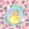 thumbnail image 2 of The Font Diva 20x20 Gold Ornate Wood Framed with Double Matting Museum Art Print Titled - Darling Duckling, 2 of 4