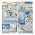 thumbnail image 4 of SunWMart Vintage Scrapbook Paper A5 Size, 16 Sheets Single Sided Craft Paper for DIY Card Making Scrapbooking Photo Album Junk Journal Decor, 4 of 4