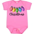 thumbnail image 3 of Inktastic Merry Christmas Rainbow Holiday Lights Boys or Girls Baby Bodysuit, 3 of 5