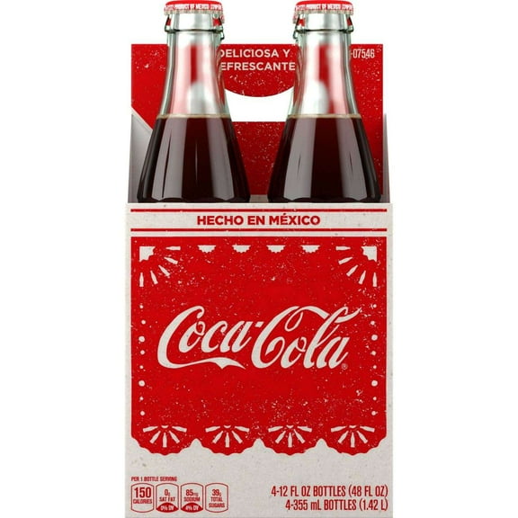 Coca-Cola Mexican Coke 12 oz Glass Bottles - 12 oz