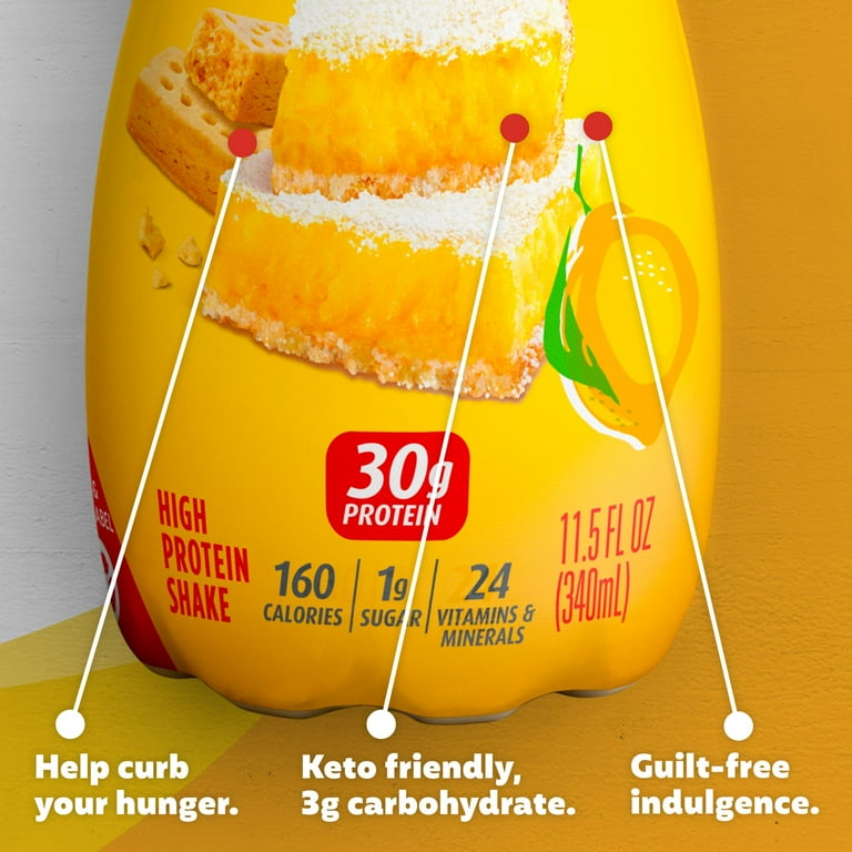 Premier Protein, Lemon Bar, 30g Protein Shake, 11.5 fl oz, 1 Count