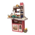 thumbnail image 4 of Juego de utensilios de cocina de simulación de cocina, accesorios de cocina para niños , Rosa 63 Uds., 4 of 8