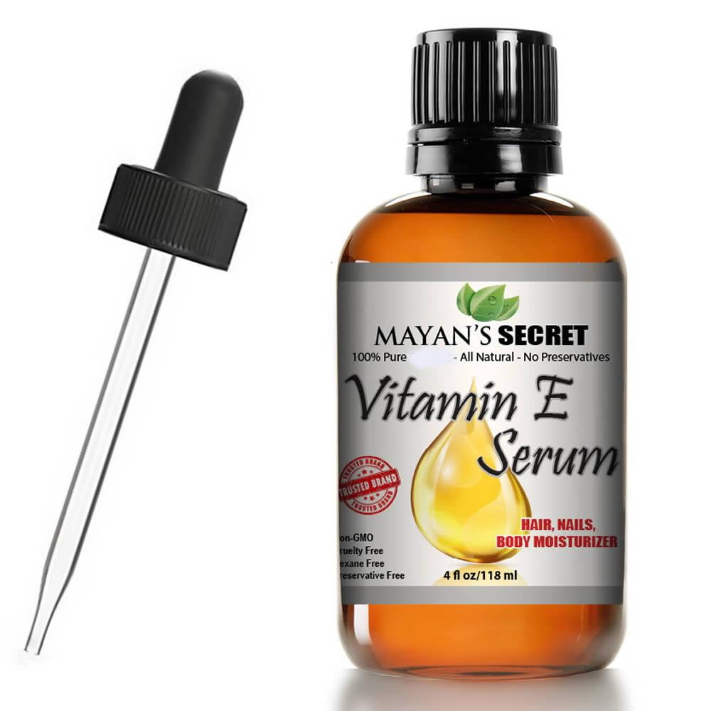 Vitamin E Serum Mayan's Secret All Natural Face, Dry Skin  